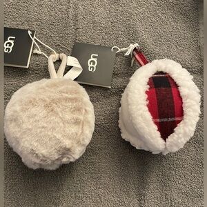 Lot of 2 UGG Ornaments
